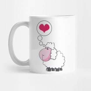 Valentine's Day - Sheep in love Mug